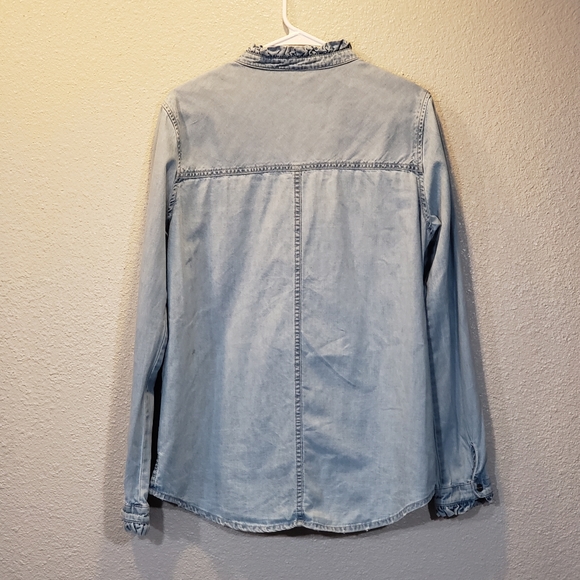 Sanctuary denim blouse - Picture 2 of 3